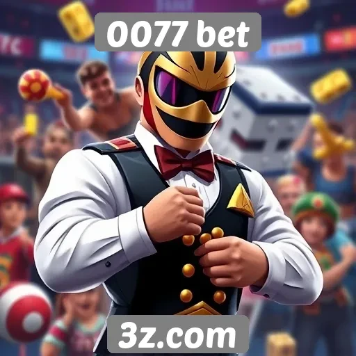 Variedade de jogos oferecidos pela 0077 bet